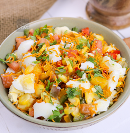 Egg Chaat Recipe